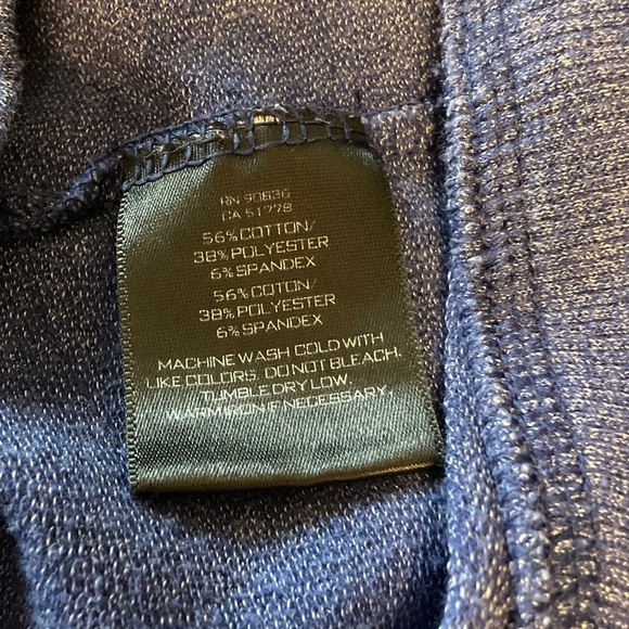 Women's Full-Zip Hoodie in Deep Blue - Picture 5 of 5